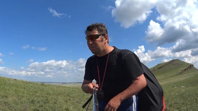 Подъем для рестарта на южный склон в Базандаихе в Хакасии смотреть онлайн