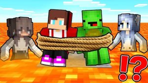 ПАРНИ ПОПАЛИ В ЛОВУШКУ С ЛАВОЙ, МАЙНКРАФТ МУЛЬТФИЛЬМ