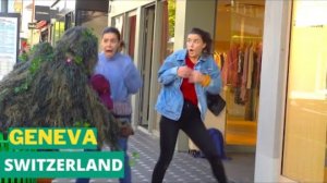 HOW SWITZERLAND PEOPLE REACT TO BUSHMAN PRANK