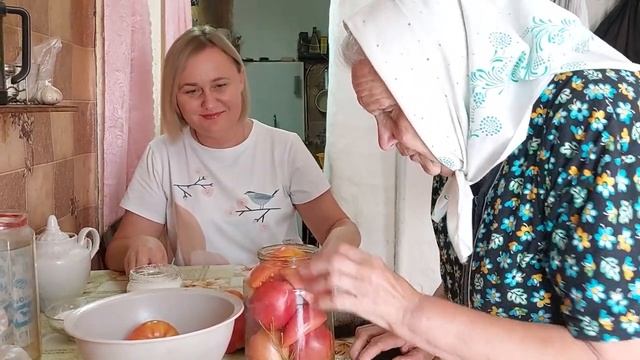 ПОМИДОРЧИКИ НА ЗИМУ!!! ПРОСТОЙ РЕЦЕПТ ОТ БАБУШКИ МАШИ!!! смотреть онлайн