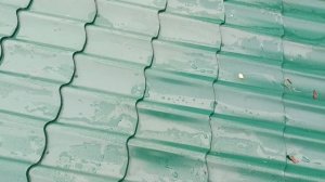 гараж из профтрубы 4 часть