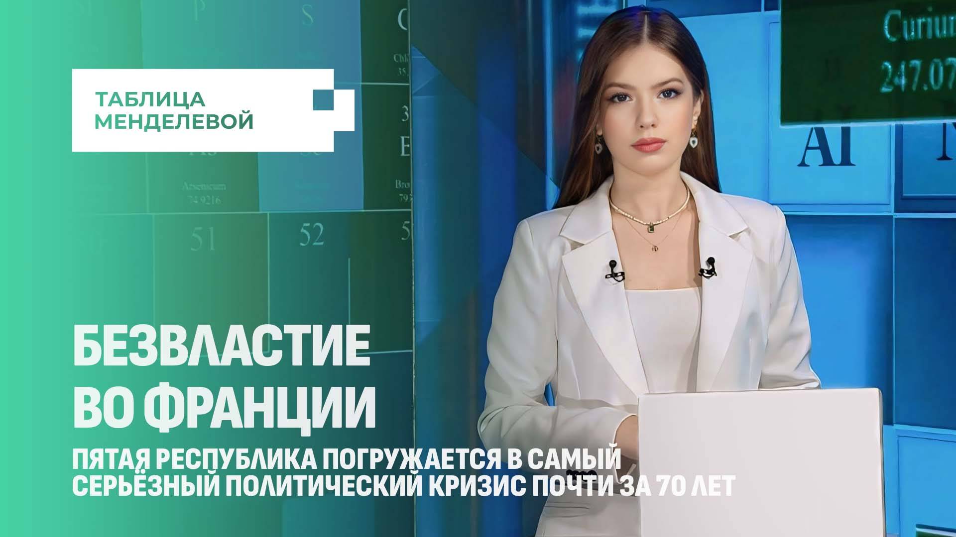 Обрубили на корню: отставка Лекорню и провалы Макрона. Таблица Менделевой