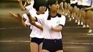 Japanese Sports Day: Cute Girls Dancing