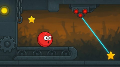 🔴 КРАСНЫЙ ШАРИК ПРОТИВ ЗЛЫХ КУБИКОВ! 🎮 Проходим Ред Болл 4 — Веселое Приключение для Детей! №1.