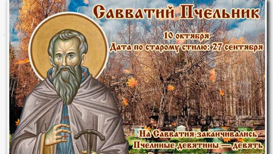 10 октября. Народные приметы и поверья. Время подготовки пчел на зиму