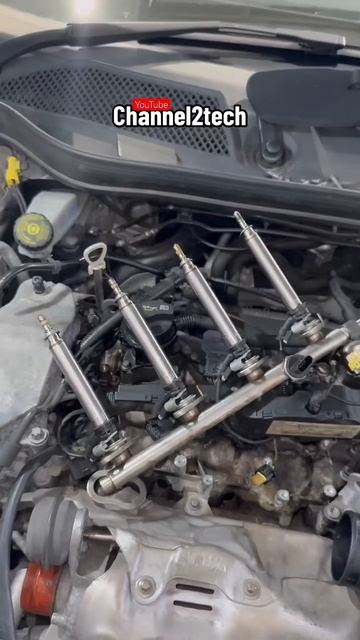 Неисправность топливной форсунки Mercedes.