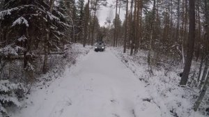 Зимние покатушки по бездорожью на Шевроле Нива. Шины Comforser cf3000  часть 2.