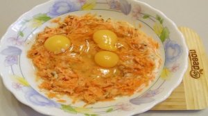 Морковный пирог классический