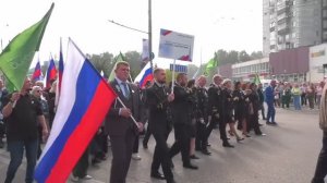 "Разрез Тайлепский" поучаствовал в Параде шахтеров