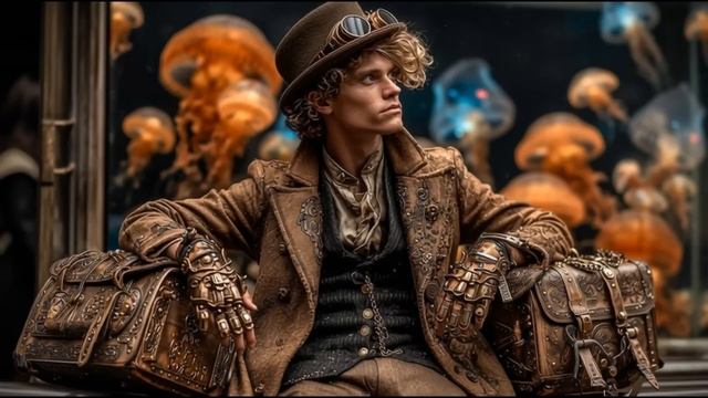 Love, Fashion + Robots, 19th Century Steampunk, Sci Fi Zoo, AI Short Film, AI Art Film, Microfilm