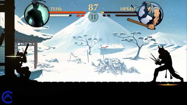 ЭПИЧНАЯ БИТВА: СЭНСЭЙ VS ВДОВА! ⚔️ Shadow Fight 2 Nintendo #14