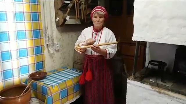 Мутовка из Музея вепсской культуры