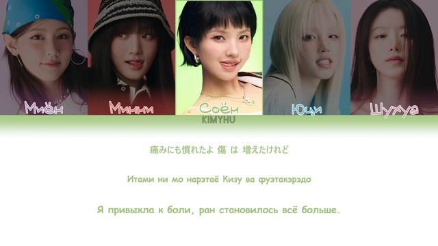I-DLE FAREWELL TO THE WORLD кириллизация ：перевод на русский