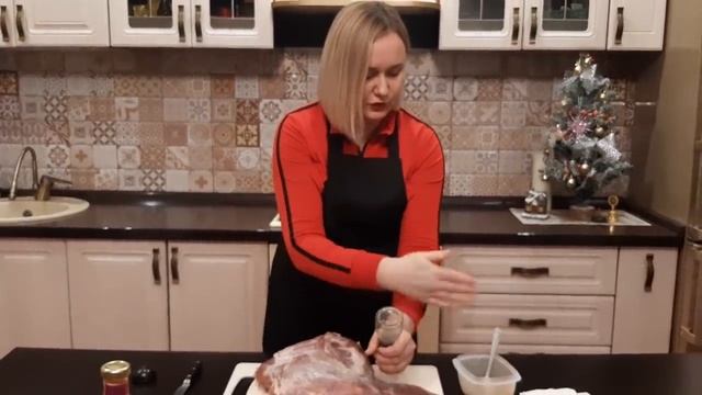 Запекаем козлятину для дедушки Матвея!! смотреть онлайн