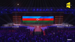Церемония закрытия 3-х игр СНГ в Гяндже