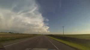 Classic Supercell at Sunset (Классическая суперячейка на закате)