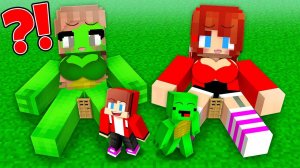 Джей Джей и Майки стали МАЛЕНЬКИМИ, чтобы подшутить над девчонками - Анимация