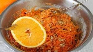 Морковно-апельсиновые кексы