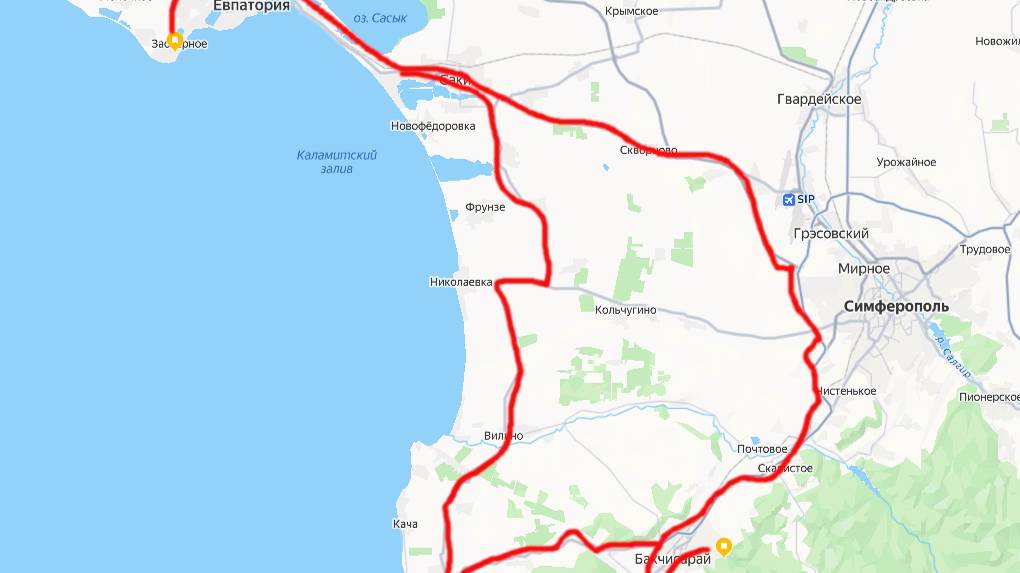 2023-08 Евпатория-Бахчисарай-Евпатория