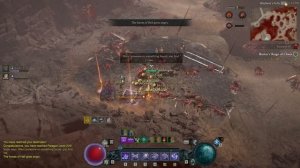 Diablo IV: Некромант: 217-й парагон, фармим инфернальные осколки, на чиле