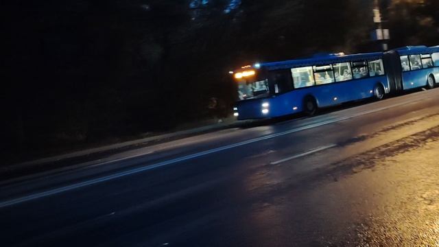 Автобус ЛиАЗ 6213 борт 191831 маршрут 687