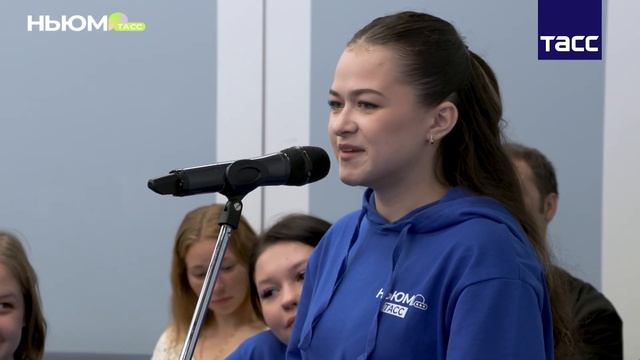 Юнкоры ТАСС встретились с генеральным директором информационного агентства.