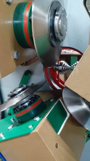 Наш самый первый Трехножевой Станок для разделки кабеля Три ножа