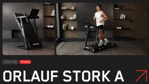 Orlauf Stork A — беговая дорожка, сочетающая компактность и эффективность.