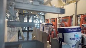 ВСЕЛУГ 14 – Линия упакови сухих смесей, 720 мешков/час