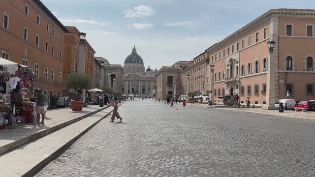 Италия🇮🇹[4К] Рим, красивый город, пешие прогулки по городу.