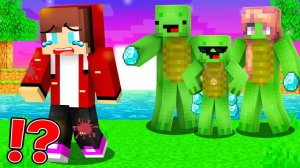 Семья выгнала бедного парня из семьи в Майнкрафте