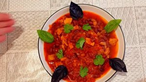 Самая вкусная ФАСОЛЬ с Мясом в ТОМАТЕ // ЛОБИО из красной фасоли //