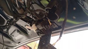 #088 снятие замка багажника Audi Q7