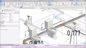 Урок №2. Как выполнять гидравлический расчет трубопроводов водоснабжения в Revit.