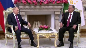 В Душанбе состоялись переговоры Владимира Путина с лидером Таджикистана