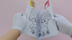 Кот Басик. Раскрась по образцу!