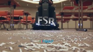 FIMAP FSR - подметально-всасывающий мини-райдер