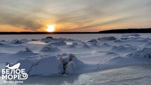 Белое море. Торосы