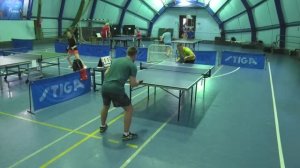 Чернов М. (837) - Гуреев А. (536)  настольный теннис 04.10 турнир памяти Ильи Красненького