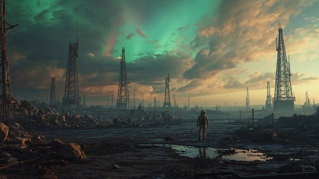 Where The Sky Is Full Of Scars 🌌 2-Hour Atmospheric Ambience ｜ Faint Signal ｜ Still Alive