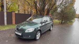 Skoda Fabia - изумруд с пробегом 49.700 км. 😍