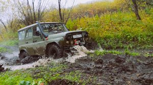 "УАЗ и квадр покатуха"