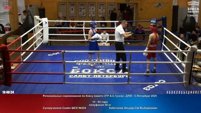 64 пф 50 кг Сухорученков Семён ШСК №524 Хабитежев Эльдар СШ Выборжанин