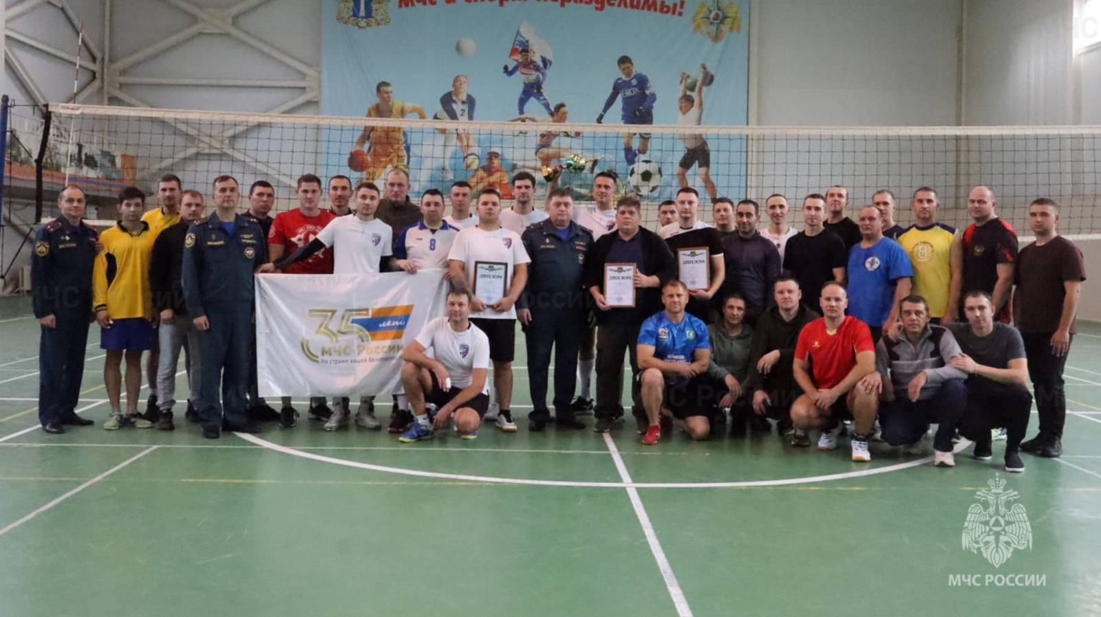 Спартакиада: волейбольные соревнования и заслуженные награды