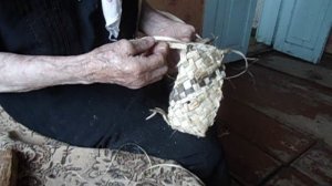 Технология изготовления лыковых лаптей. Часть 6