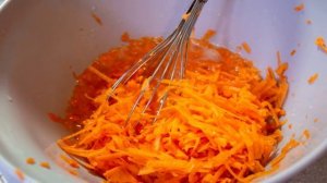 Морковный кекс с орехами