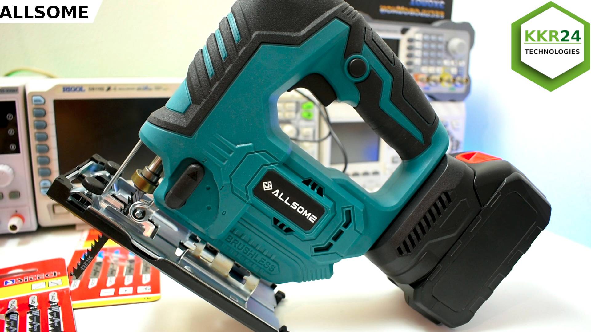 НЕ УБИВАЕМЫЙ ЛОБЗИК??? ALLSOME аккумуляторный бесщеточный лобзик. Заводской фабричный Китай