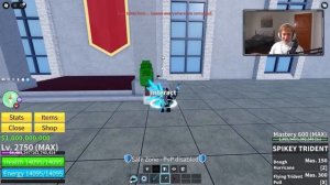 Я полностью прошёл 4-ю неделю обновлений в Blox Fruits (удалите казик)