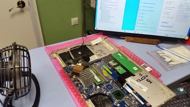 Матплата UX32VDA заказ 19128 - контрольный запуск.