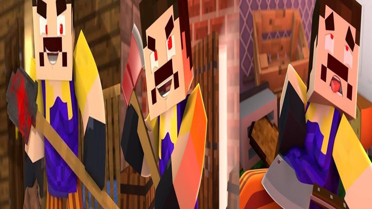 ИНТЕРЕСНЫЕ МОМЕНТЫ (MrHald) | МАЙНКРАФТ ПРИВЕТ СОСЕД (СБОРНИК) ЧАСТЬ 2